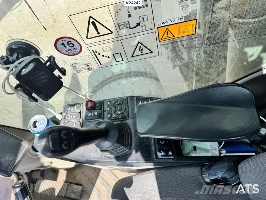 Volvo EW160E Wheeled Excavator w/ Elevating Cab and Grap Hjulgravere