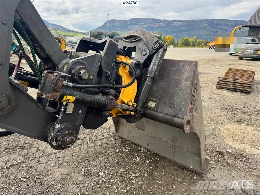 Volvo EW160E Wheeled Excavator with Rototilt and Grading Колёсные экскаваторы