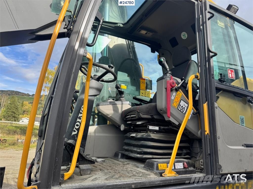 Volvo EW160E Wheeled Excavator with Rototilt and Grading Колёсные экскаваторы