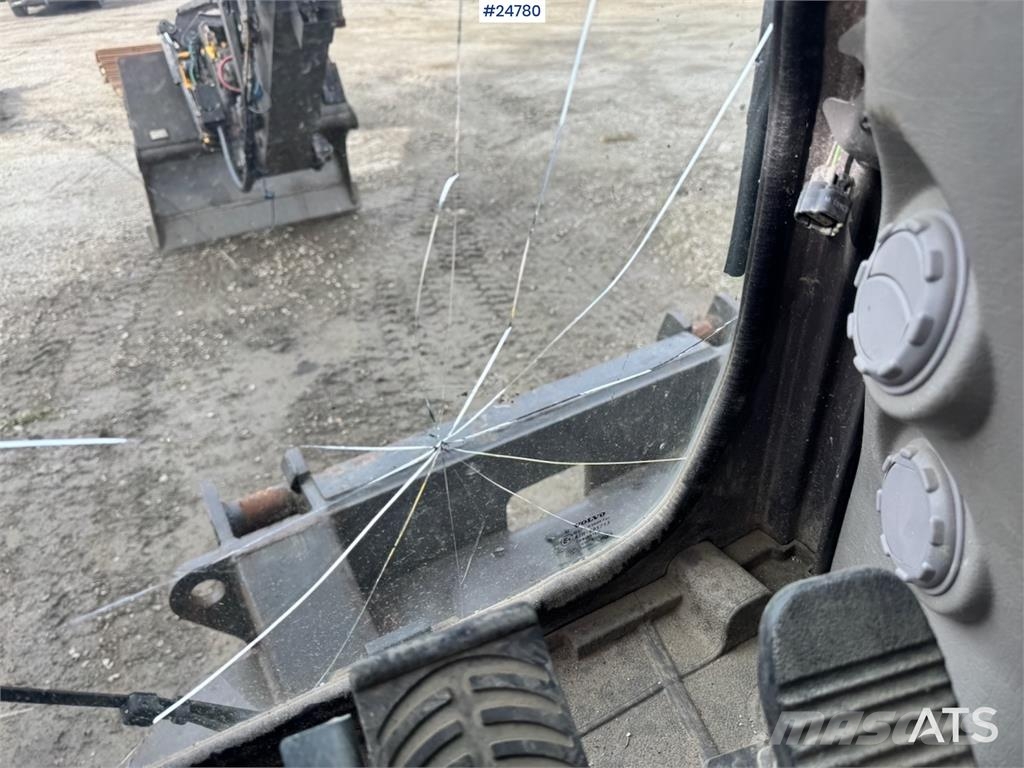 Volvo EW160E Wheeled Excavator with Rototilt and Grading Колёсные экскаваторы