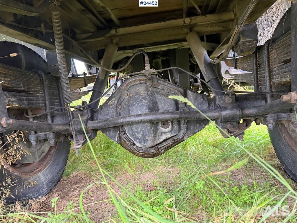 Volvo F408 4x2 crane truck w/ Tico 350 crane and low km Truck mounted cranes