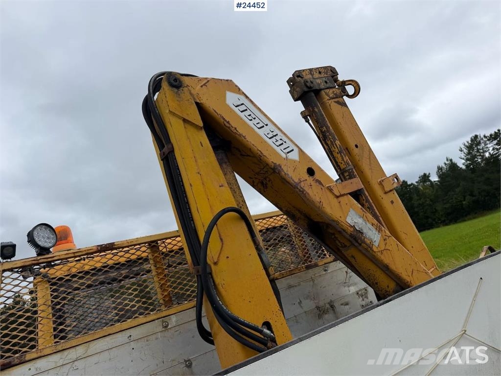 Volvo F408 4x2 crane truck w/ Tico 350 crane and low km Truck mounted cranes