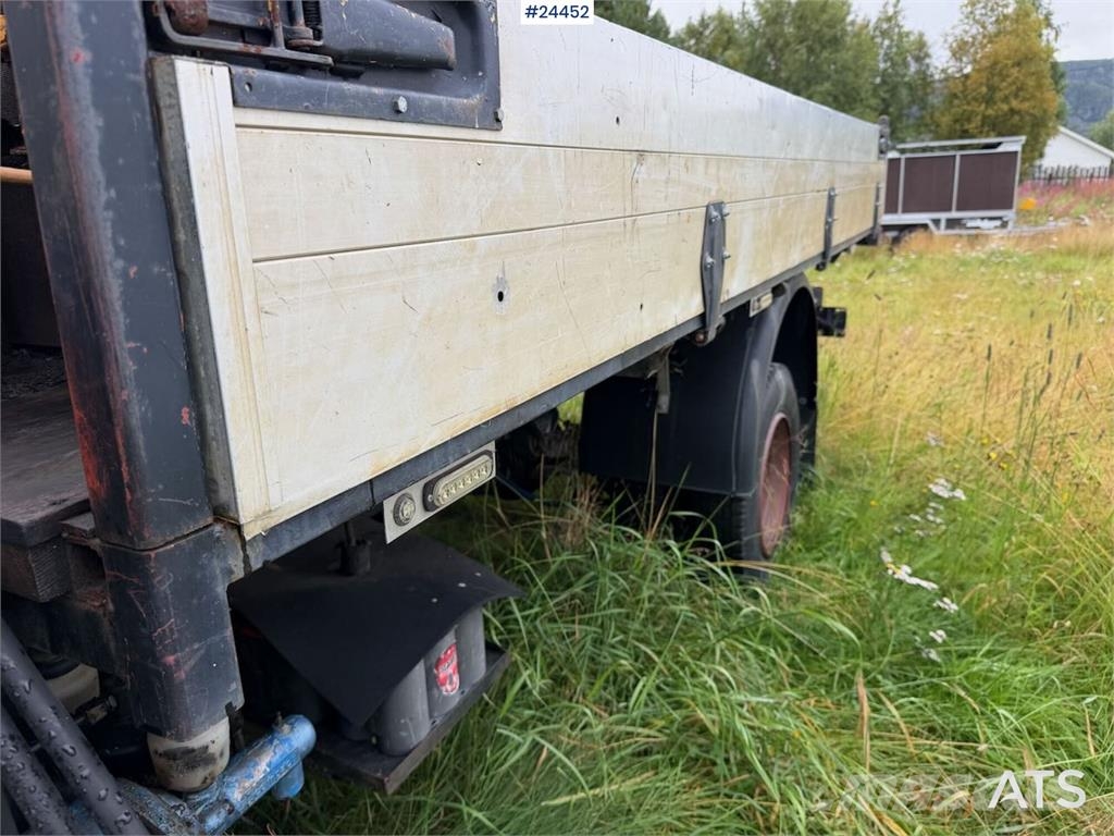 Volvo F408 4x2 crane truck w/ Tico 350 crane and low km Truck mounted cranes