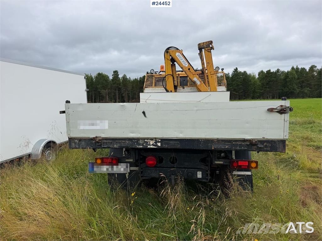 Volvo F408 4x2 crane truck w/ Tico 350 crane and low km Truck mounted cranes