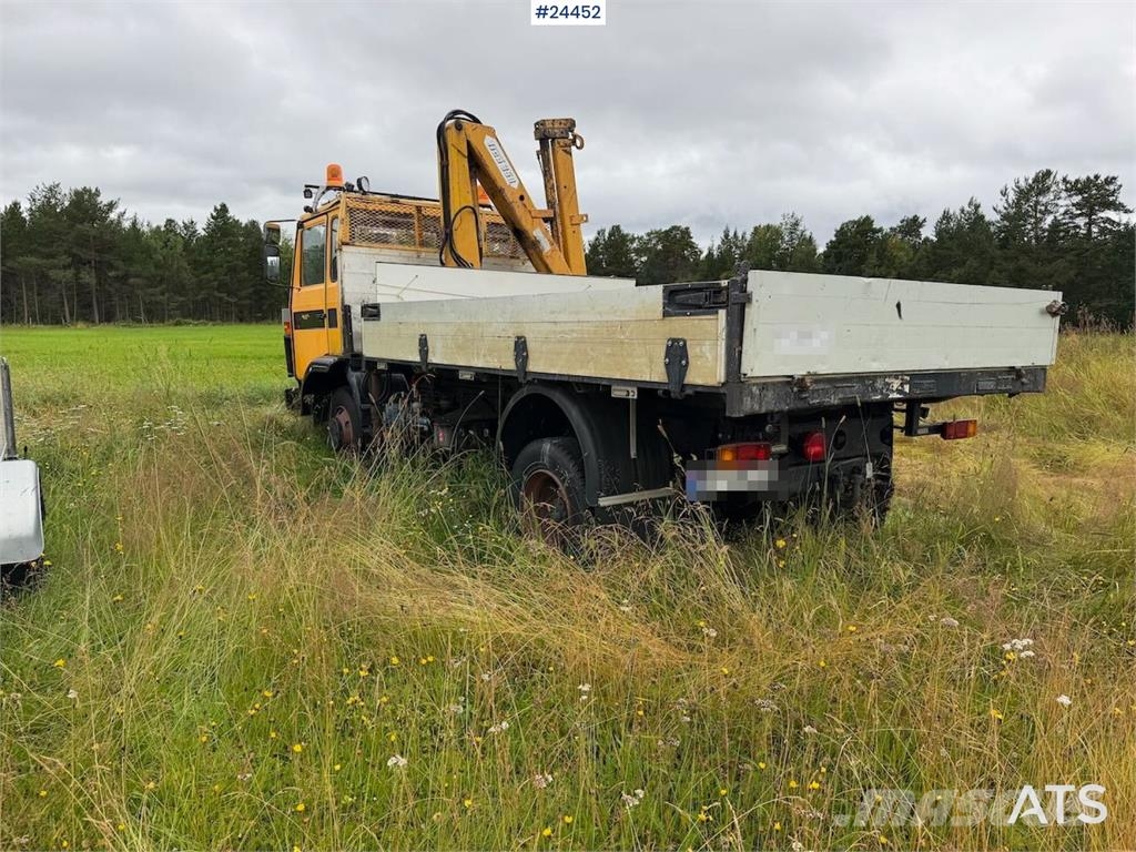 Volvo F408 4x2 crane truck w/ Tico 350 crane and low km Truck mounted cranes