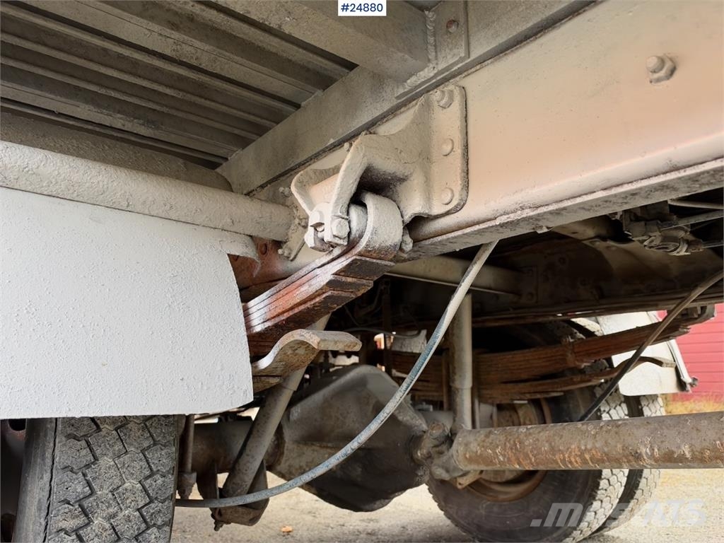 Volvo F408 4x2 Flatbed Truck with Tail Lift WATCH VIDEO 平板式/側卸式卡車