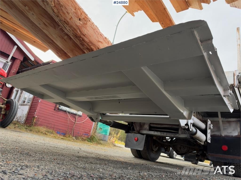 Volvo F408 4x2 Flatbed Truck with Tail Lift WATCH VIDEO 平板式/側卸式卡車