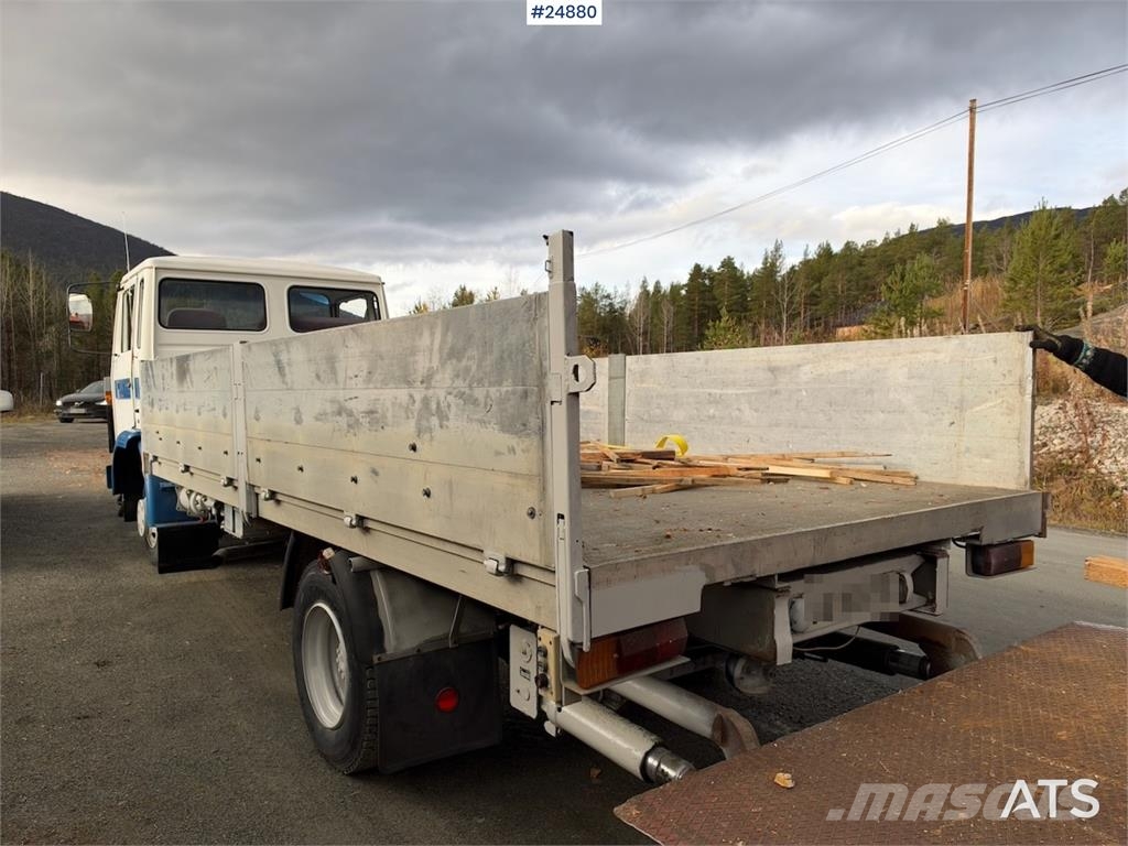 Volvo F408 4x2 Flatbed Truck with Tail Lift WATCH VIDEO 平板式/側卸式卡車