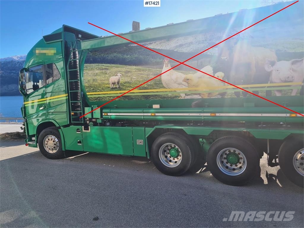 Volvo FH 8x4 Chassis SEE VIDEO Chassis met cabine