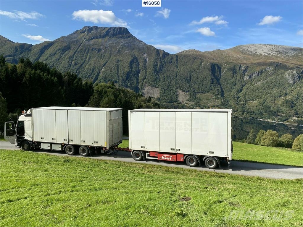 Volvo FH16 540 w/ 2004 Ekeri cabinet trailer Camiones caja cerrada
