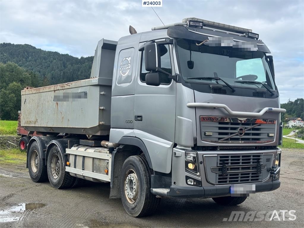 Volvo FH16 600 Snow Plow rigged Combination Truck WATCH  شاحنات قلابة
