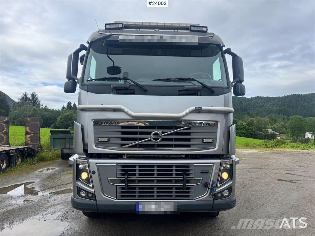 Volvo FH16 600 Snow Plow rigged Combination Truck WATCH  شاحنات قلابة