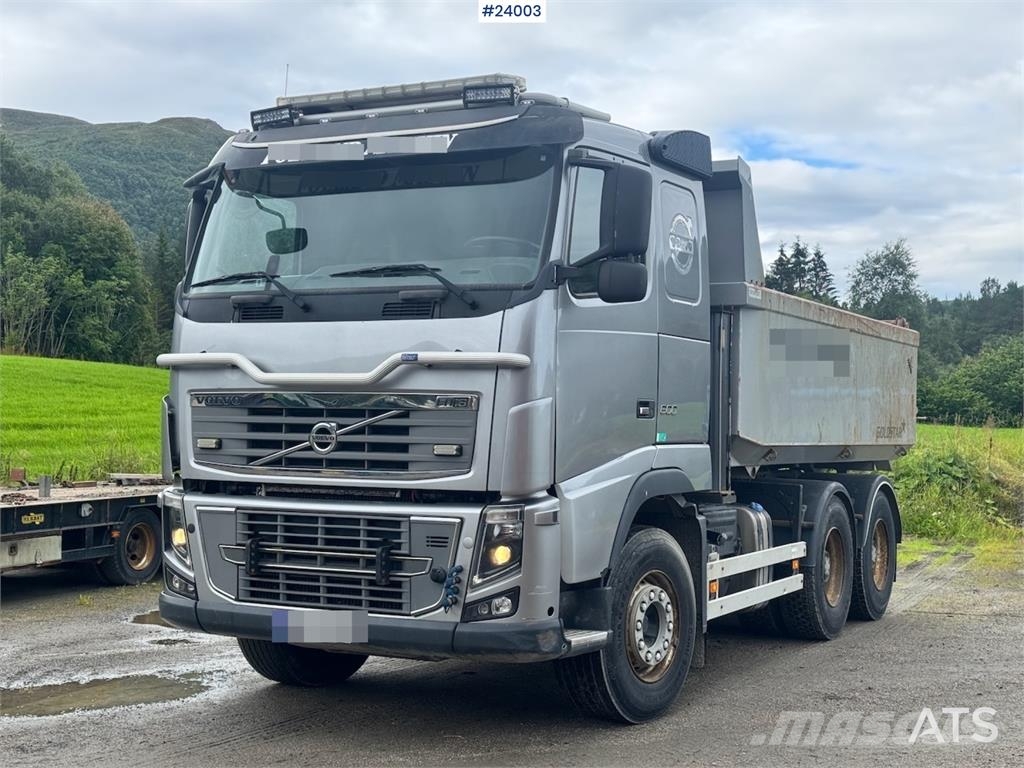 Volvo FH16 600 Snow Plow rigged Combination Truck WATCH  شاحنات قلابة