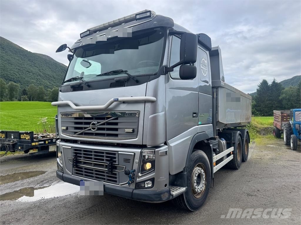 Volvo FH16 600 Snow Plow rigged Combination Truck WATCH  شاحنات قلابة