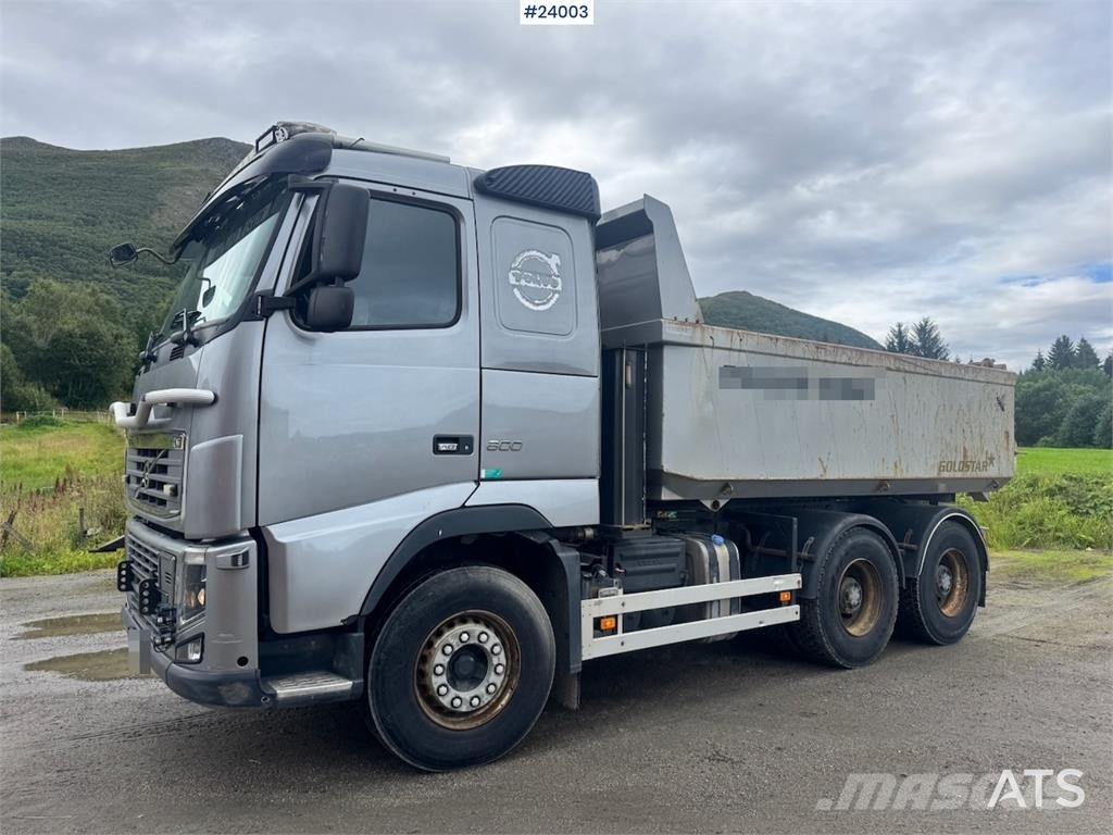 Volvo FH16 600 Snow Plow rigged Combination Truck WATCH  شاحنات قلابة