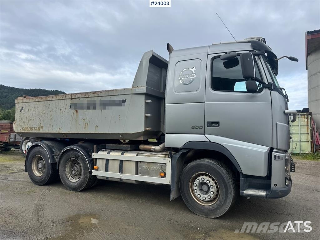 Volvo FH16 600 Snow Plow rigged Combination Truck WATCH  شاحنات قلابة