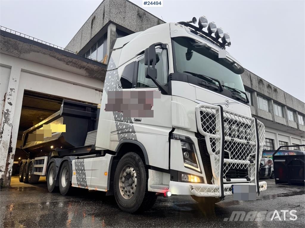 Volvo FH16 750 6x4 Combination Truck WATCH VIDEO Tippbilar