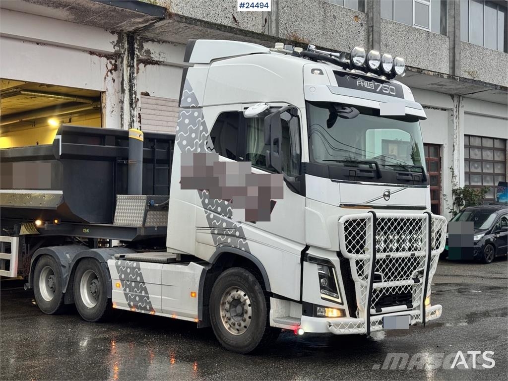 Volvo FH16 750 6x4 Combination Truck WATCH VIDEO Tippbilar