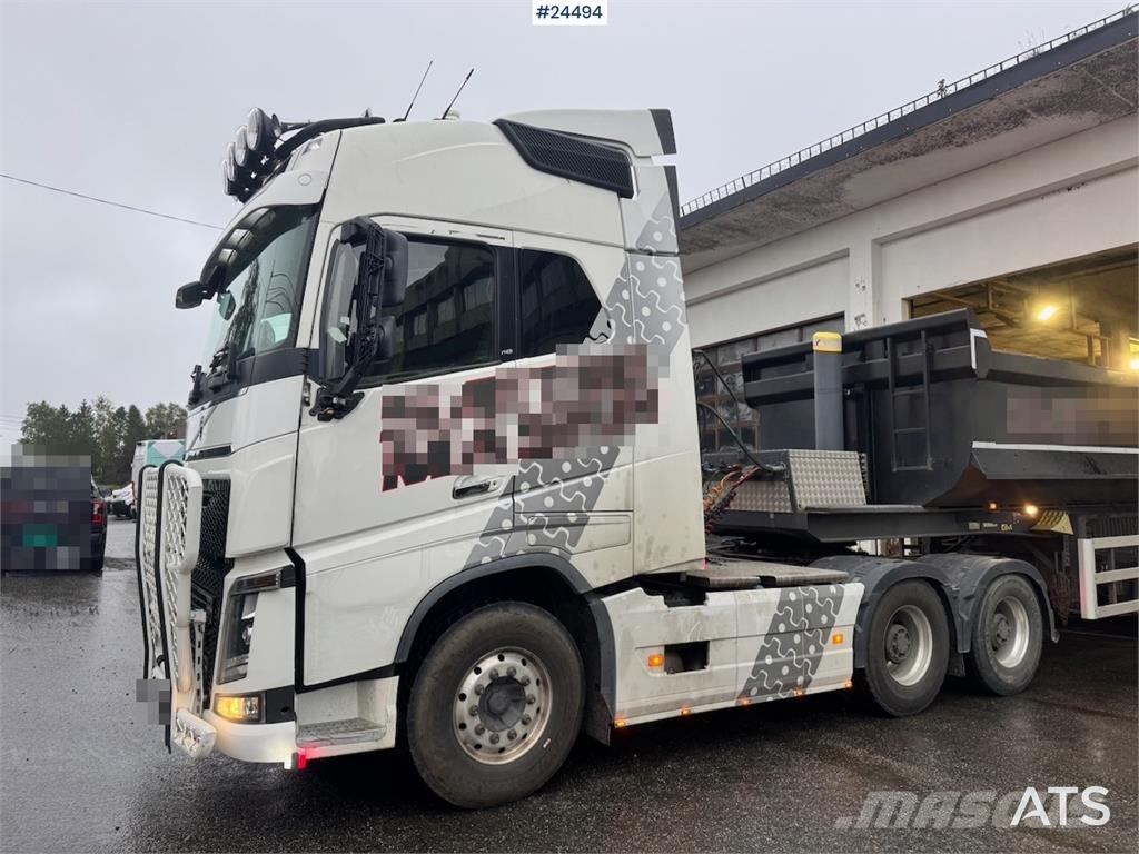 Volvo FH16 750 6x4 Combination Truck WATCH VIDEO Tippbilar