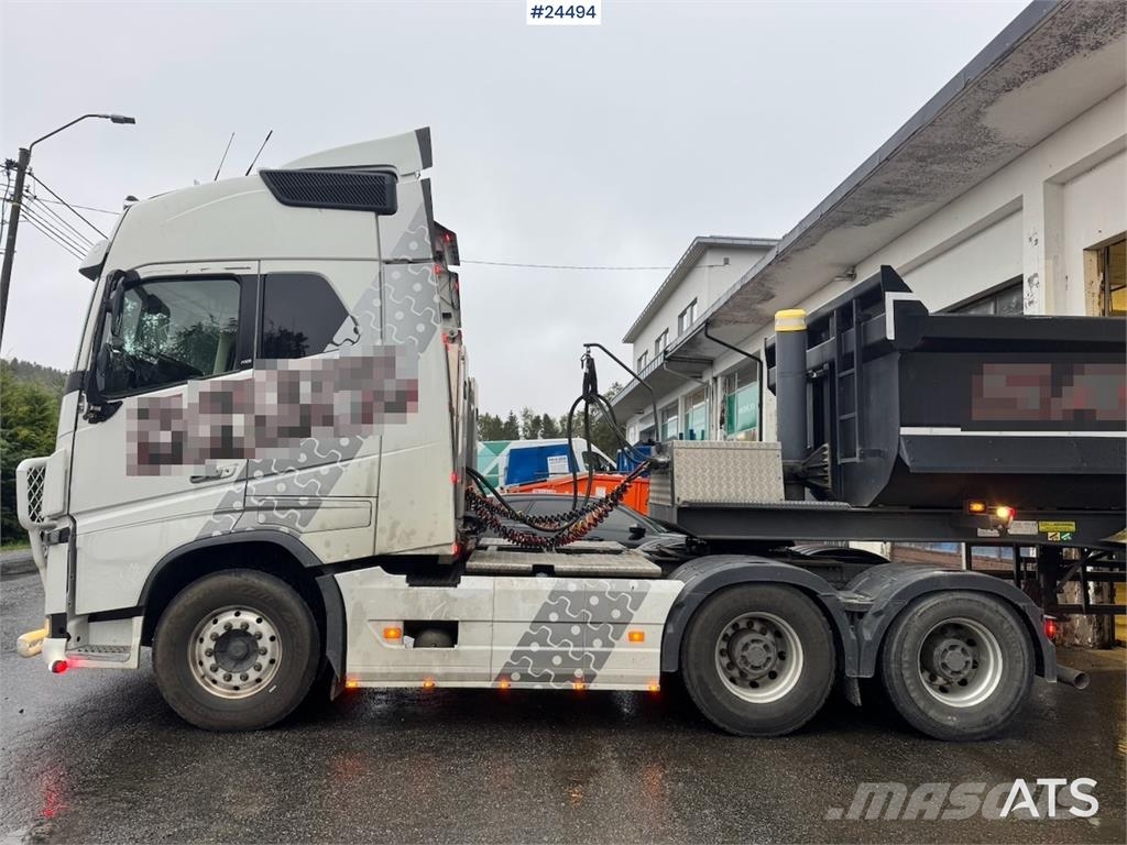 Volvo FH16 750 6x4 Combination Truck WATCH VIDEO Tippbilar