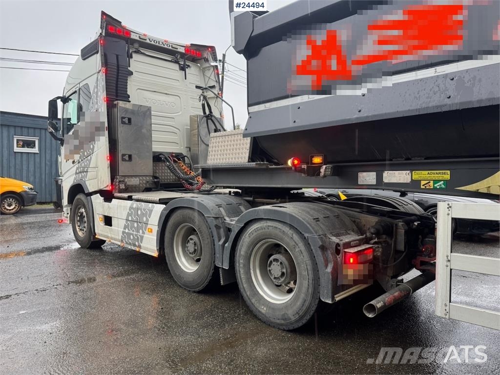 Volvo FH16 750 6x4 Combination Truck WATCH VIDEO Tippbilar