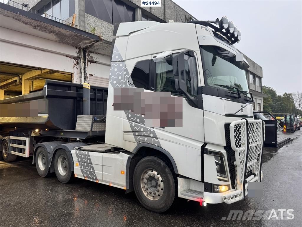 Volvo FH16 750 6x4 Combination Truck WATCH VIDEO Tippbilar