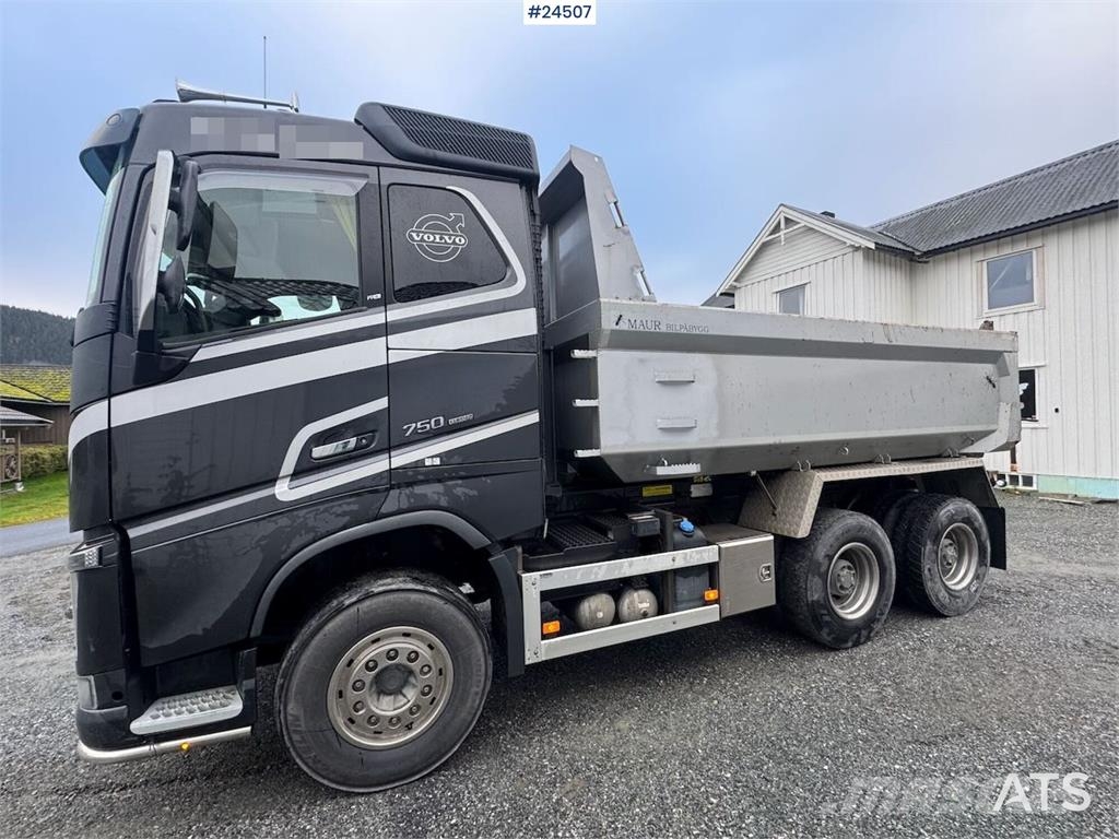 Volvo FH16 750 6x4 Tipper Truck WATCH VIDEO Pašizgāzējs