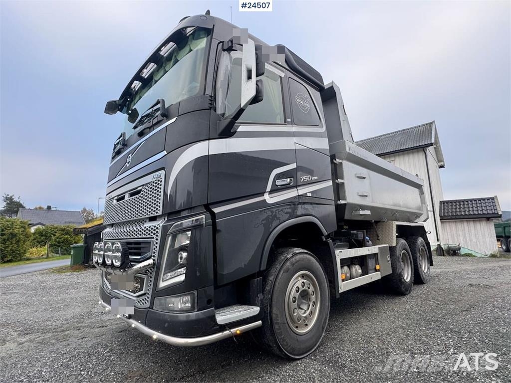 Volvo FH16 750 6x4 Tipper Truck WATCH VIDEO Pašizgāzējs