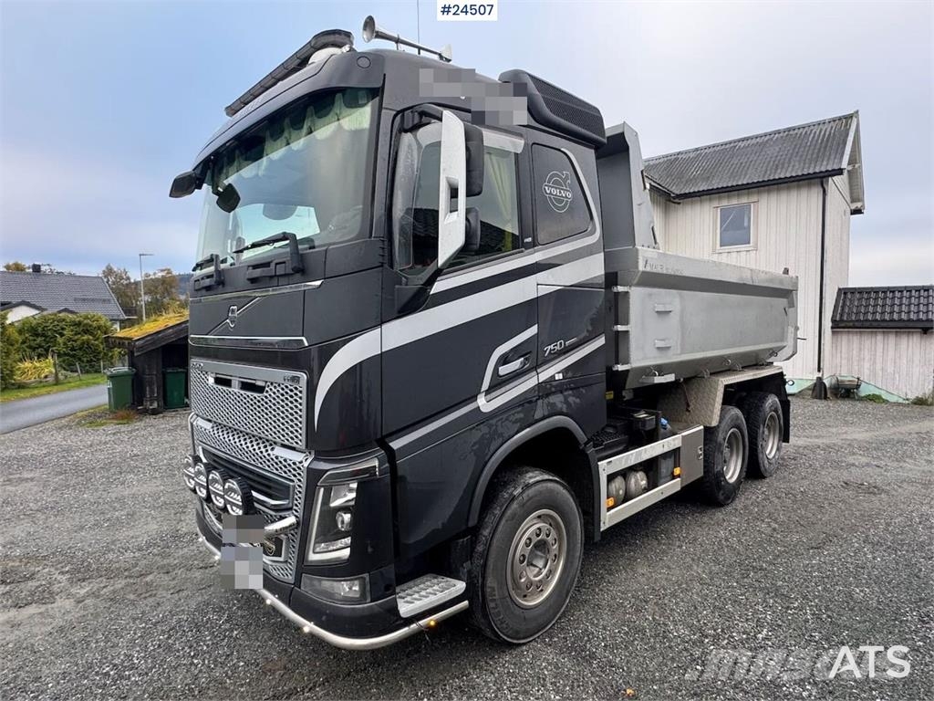 Volvo FH16 750 6x4 Tipper Truck WATCH VIDEO Pašizgāzējs