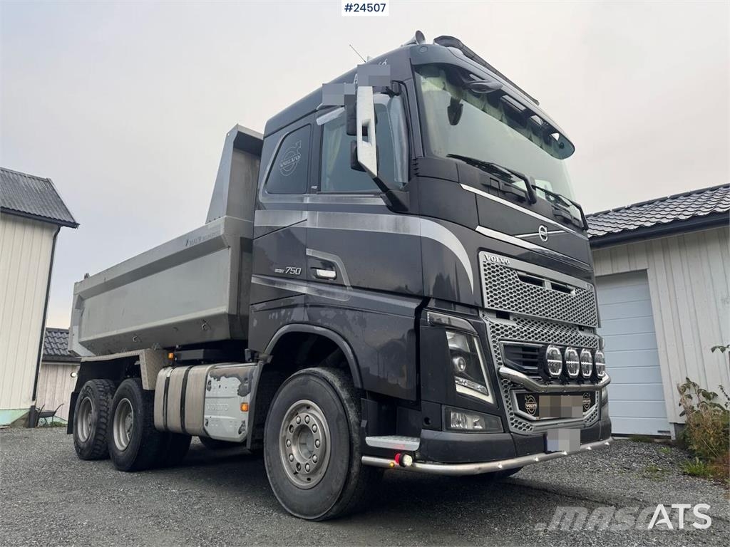 Volvo FH16 750 6x4 Tipper Truck WATCH VIDEO Pašizgāzējs