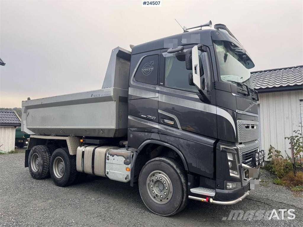 Volvo FH16 750 6x4 Tipper Truck WATCH VIDEO Pašizgāzējs