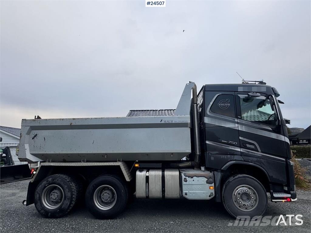 Volvo FH16 750 6x4 Tipper Truck WATCH VIDEO Pašizgāzējs
