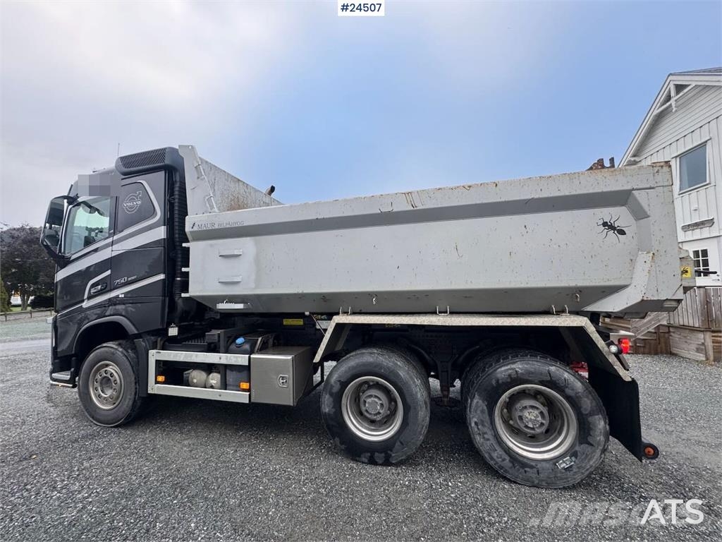 Volvo FH16 750 6x4 Tipper Truck WATCH VIDEO Pašizgāzējs