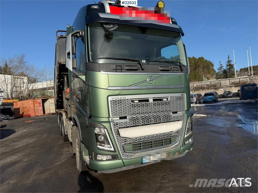 Volvo FH16 8x4 Tridem Crane Truck with 2014 26 t/m Palfi 起重機卡車