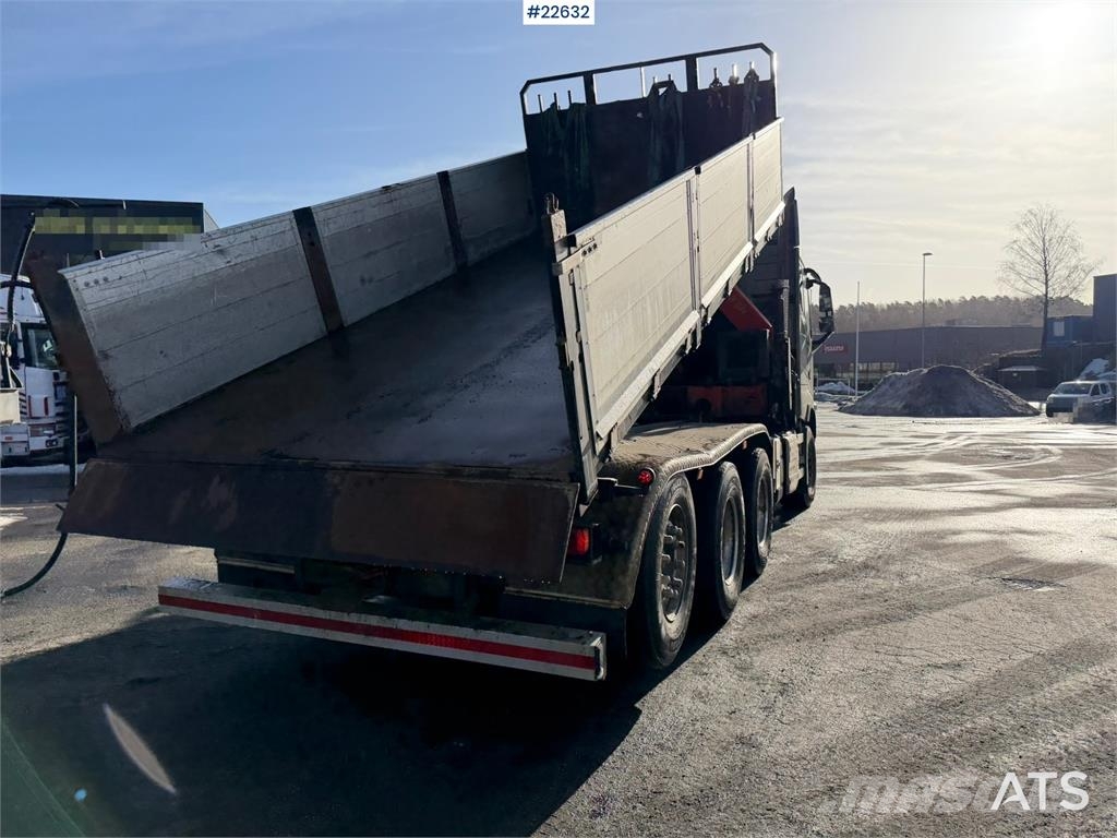 Volvo FH16 8x4 Tridem Crane Truck with 2014 26 t/m Palfi 起重機卡車