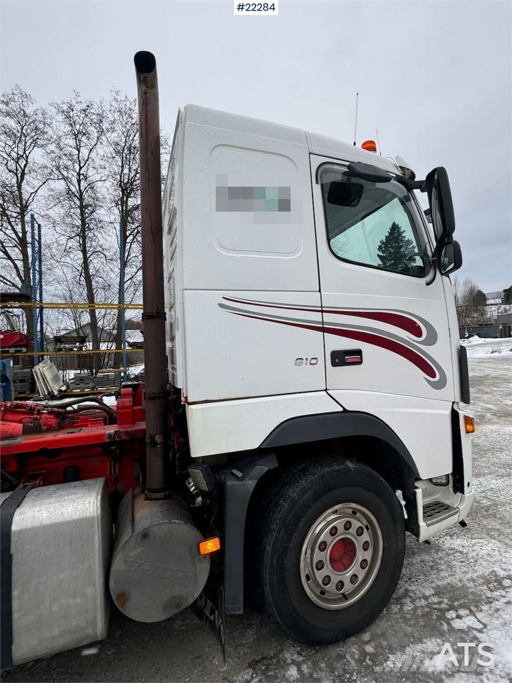 Volvo FH16 tridem hook loader with Joab hook with articu Camiones elevadores de gancho