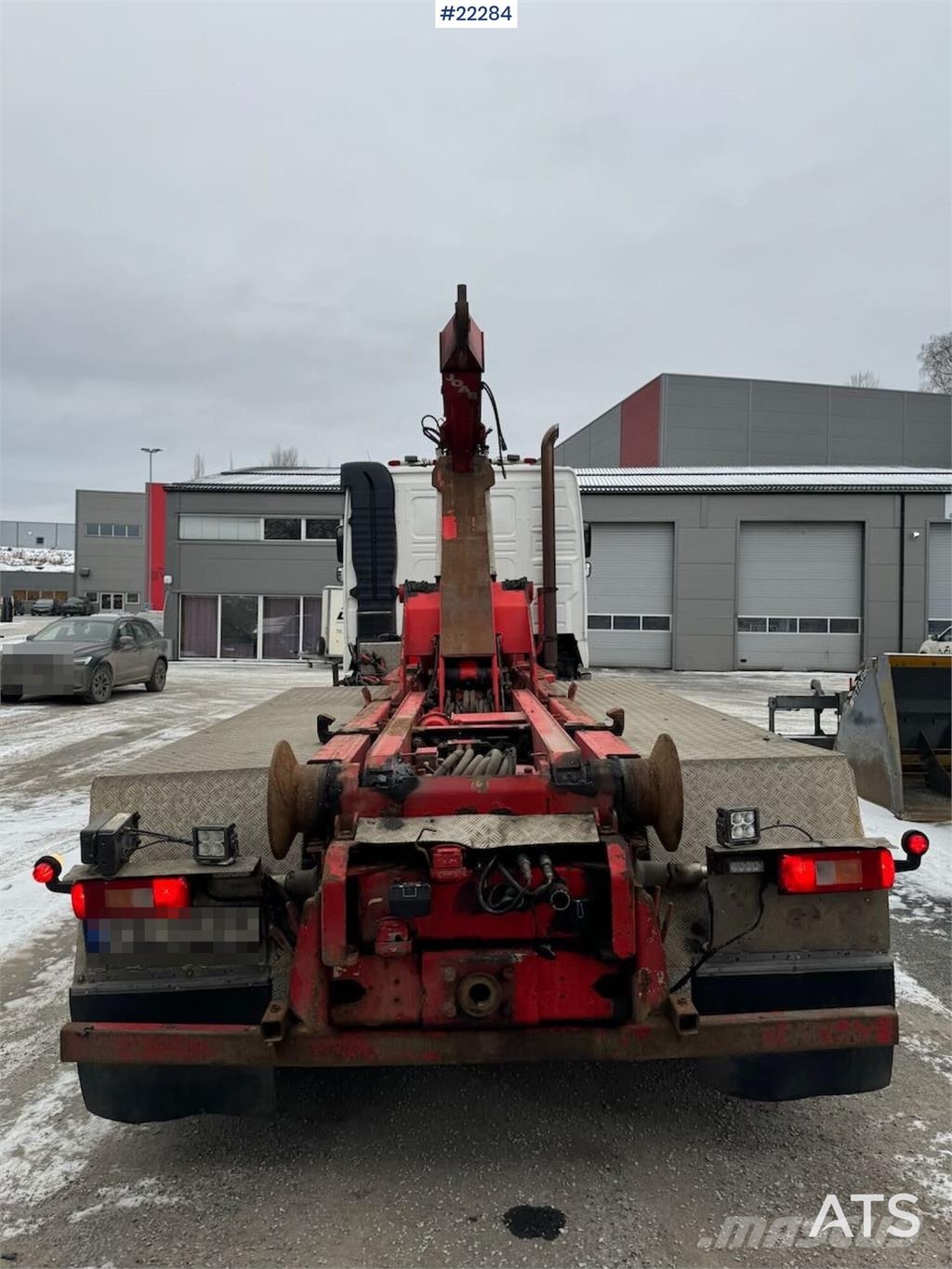 Volvo FH16 tridem hook loader with Joab hook with articu Camiones elevadores de gancho