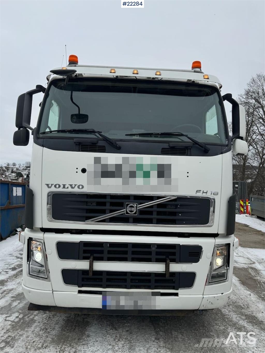 Volvo FH16 tridem hook loader with Joab hook with articu Camiones elevadores de gancho