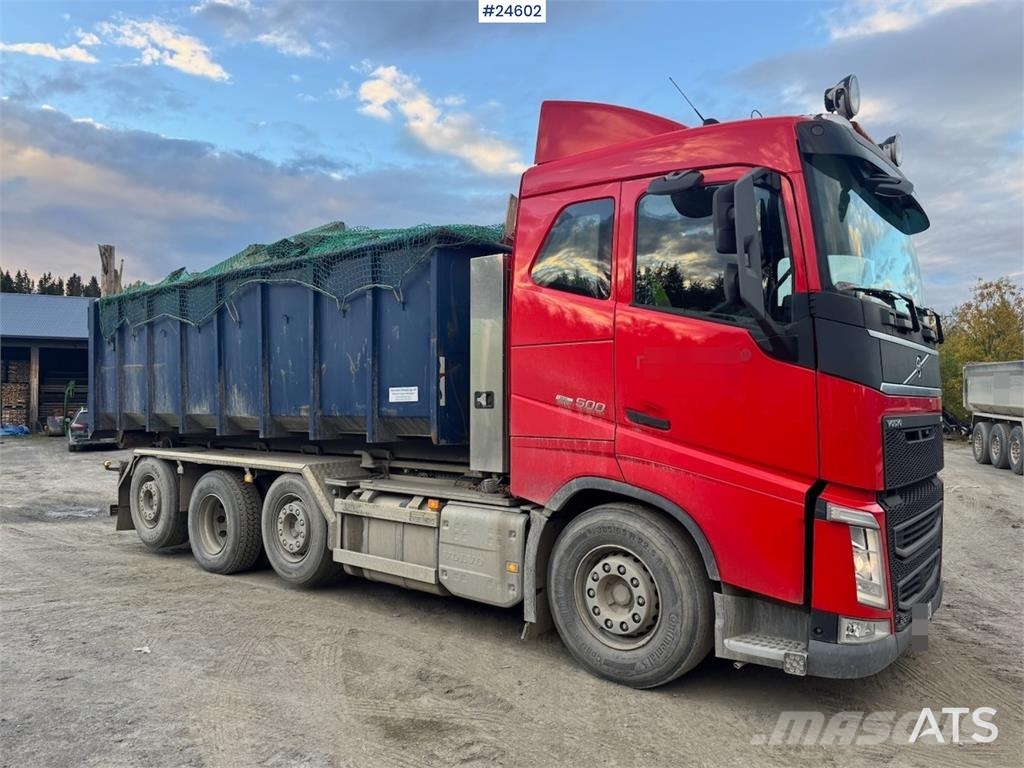 Volvo FH500 8x2 Hooklift Truck – 275,000 km WATCH VIDEO Hook lift trucks