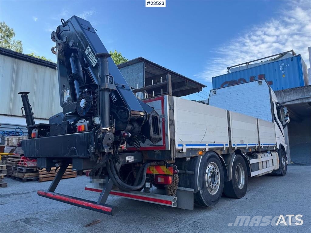 Volvo FH540 6x2 Crane Truck – Rear-Mounted 19 t/m HIAB C Truck mounted cranes