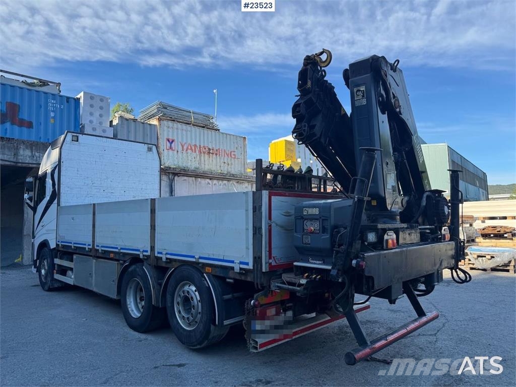 Volvo FH540 6x2 Crane Truck – Rear-Mounted 19 t/m HIAB C Truck mounted cranes