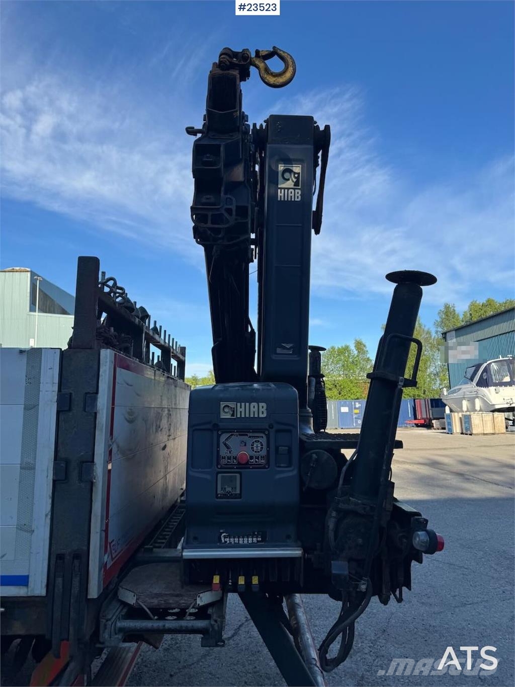 Volvo FH540 6x2 Crane Truck – Rear-Mounted 19 t/m HIAB C Truck mounted cranes