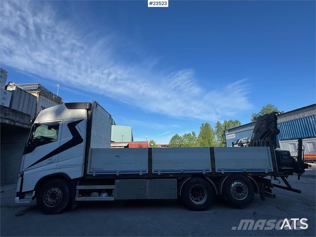 Volvo FH540 6x2 Crane Truck – Rear-Mounted 19 t/m HIAB C Truck mounted cranes