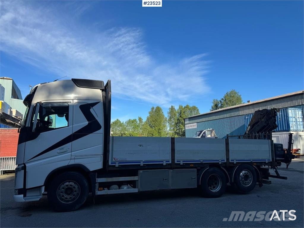 Volvo FH540 6x2 Crane Truck – Rear-Mounted 19 t/m HIAB C Truck mounted cranes