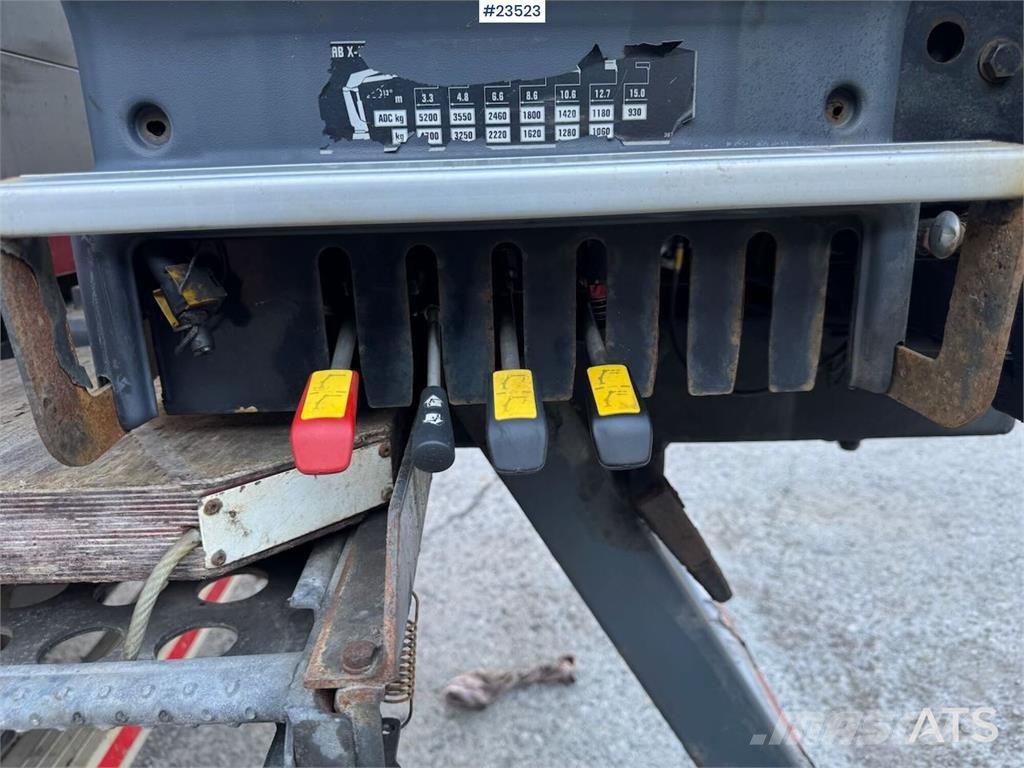 Volvo FH540 6x2 Crane Truck – Rear-Mounted 19 t/m HIAB C Truck mounted cranes
