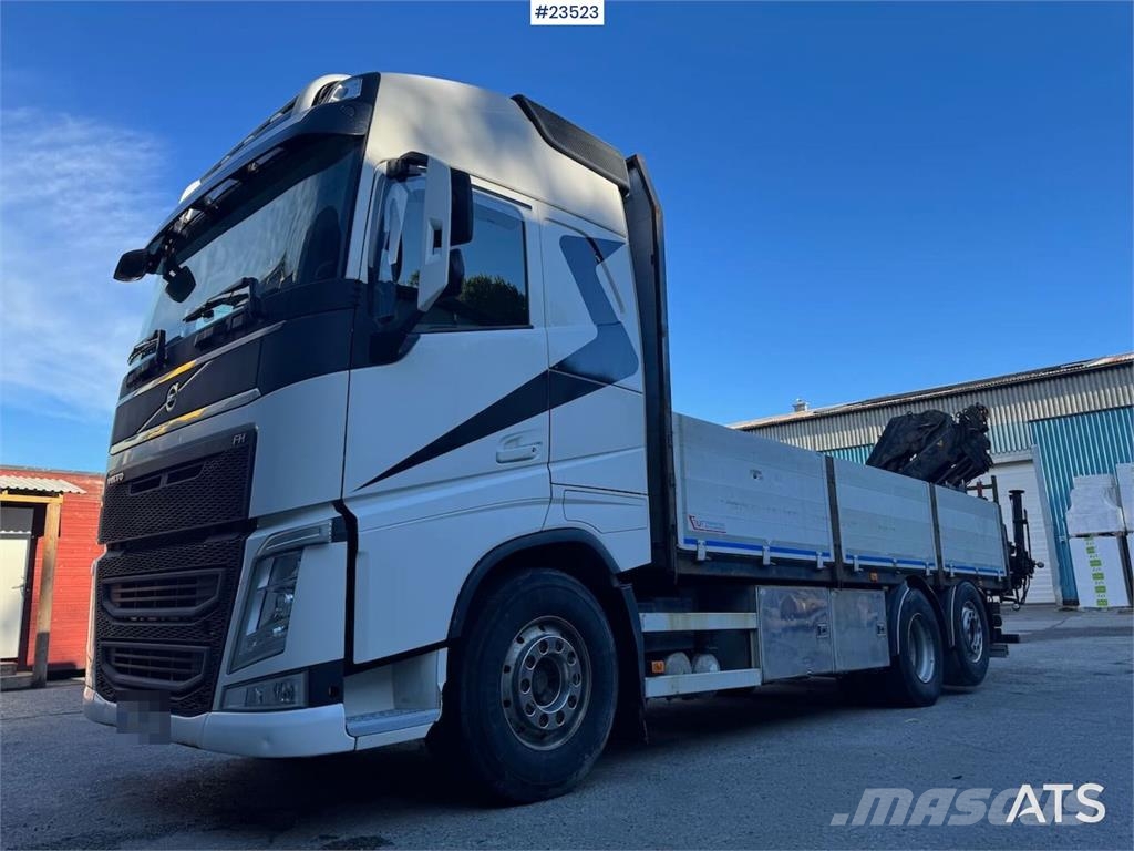 Volvo FH540 6x2 Crane Truck – Rear-Mounted 19 t/m HIAB C Truck mounted cranes