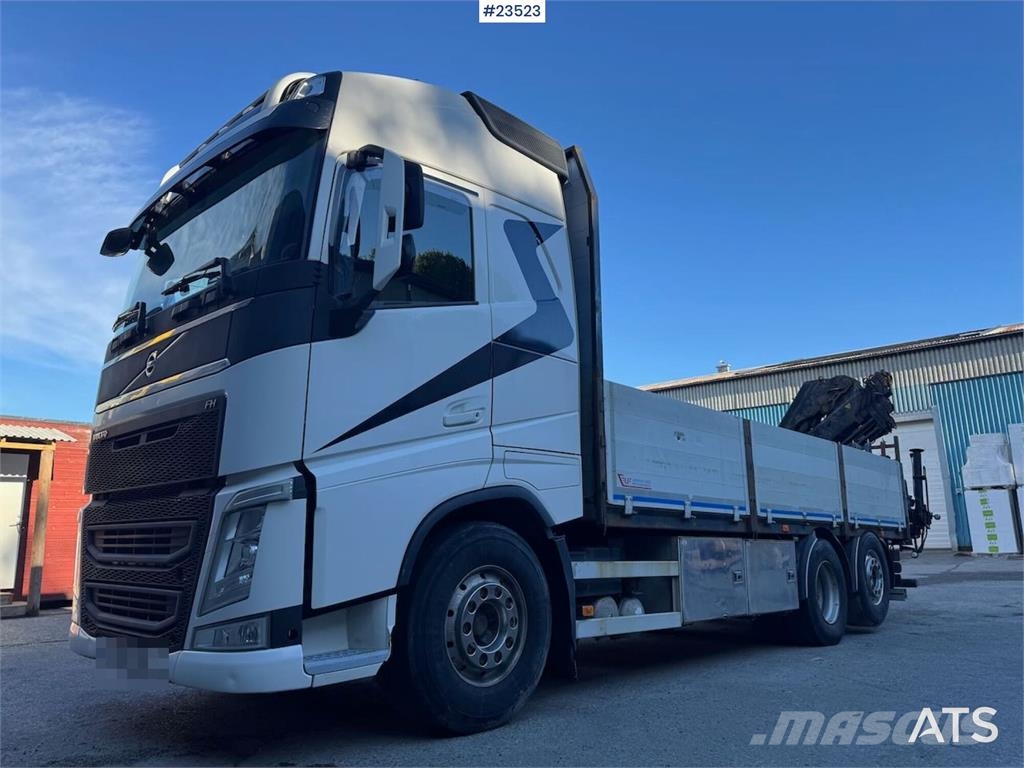 Volvo FH540 6x2 Crane Truck – Rear-Mounted 19 t/m HIAB C Truck mounted cranes