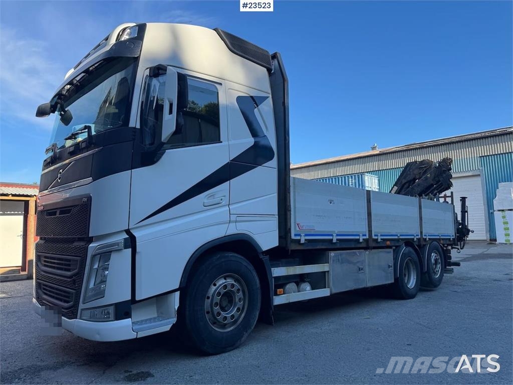 Volvo FH540 6x2 Crane Truck – Rear-Mounted 19 t/m HIAB C Truck mounted cranes