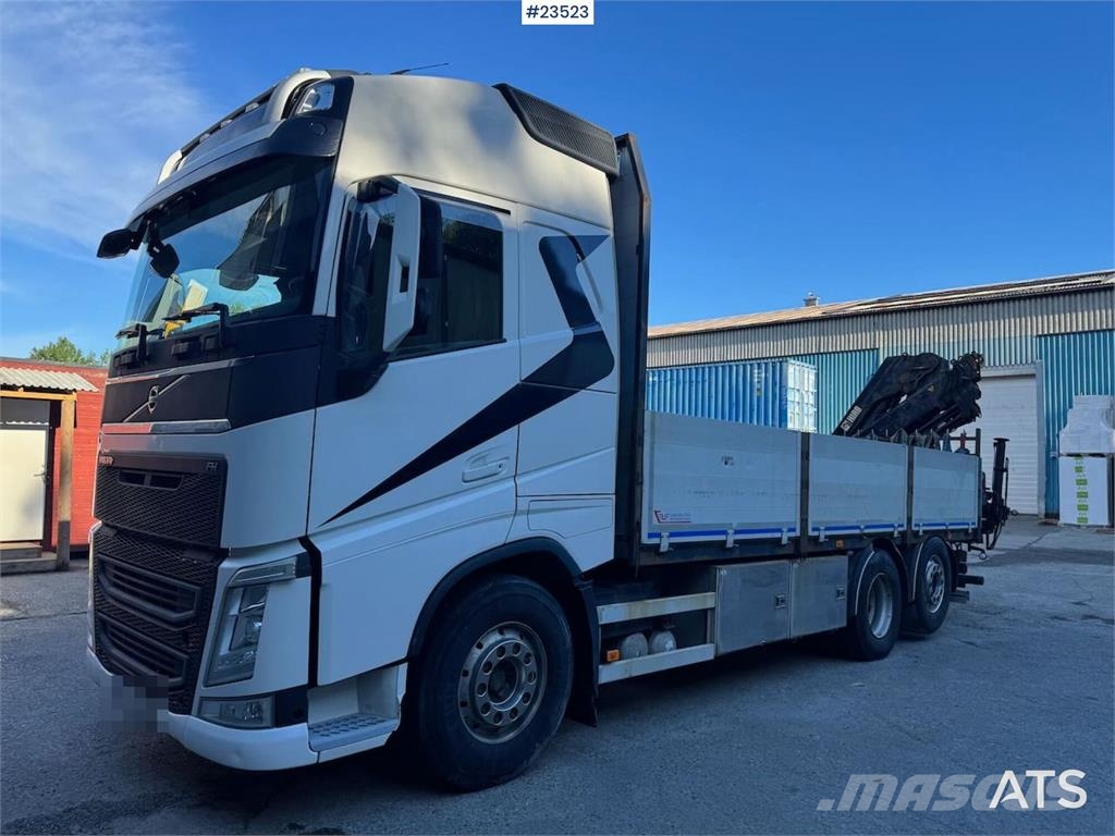 Volvo FH540 6x2 Crane Truck – Rear-Mounted 19 t/m HIAB C Truck mounted cranes