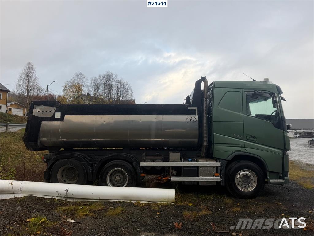 Volvo FH540 6x2 tipper with underbody blade, snowplow mo Savivarčiai